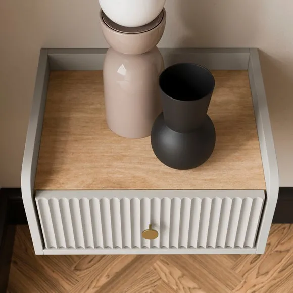 Georgi Floating 1 Drawer Bedside Table 5