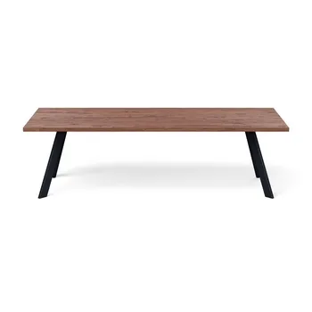 Heal's Madrid Table 280x90cm Walnut Straight Edge Not Filled 1