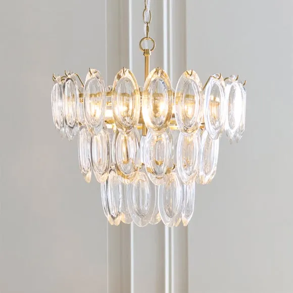 Dusk 6 Light Adjustable Chandelier 1