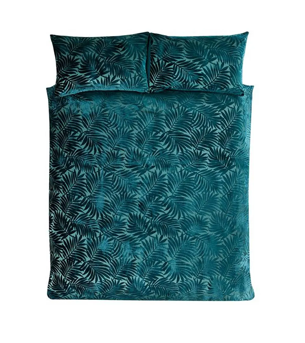 Rapport Home Double Paloma Duvet Set  - Emerald, Green 3