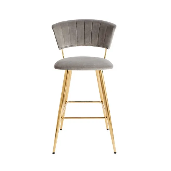 Kendall Bar Stool, Velvet 5
