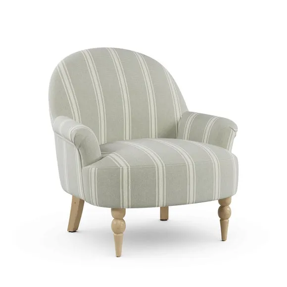 Petit Folkstone Stripe Armchair 5