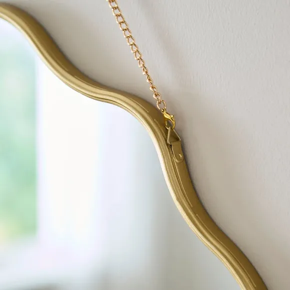 Frances Hanging Chain Pond Wall Mirror 2