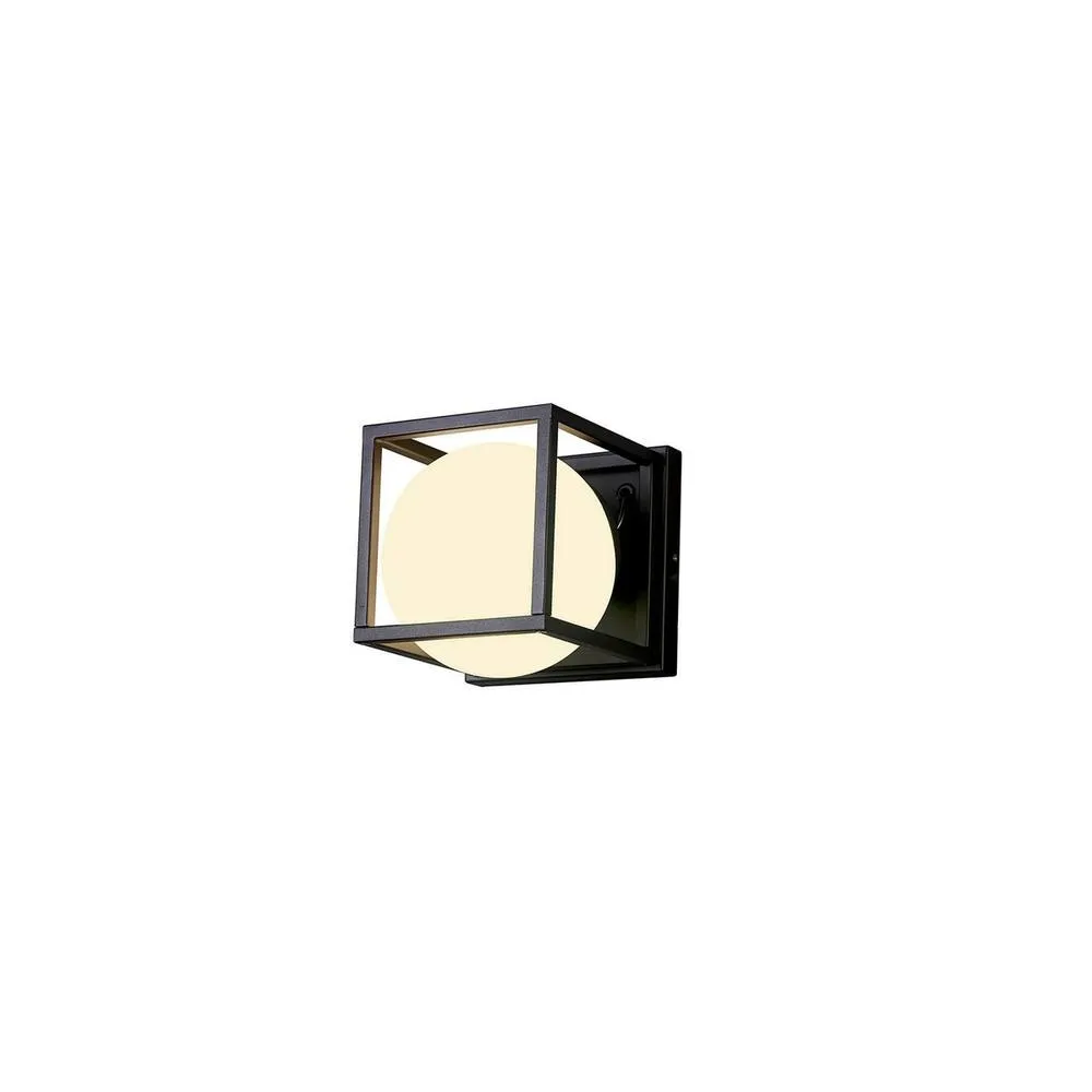 Netlighting Desigual Medium Wall Lamp 1 Light E27 Matt Black