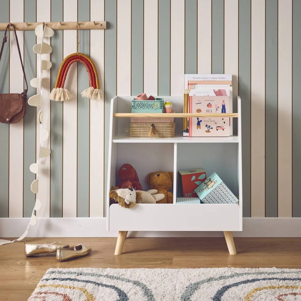 sweeek Children's storage unit with 2 compartments in White 3