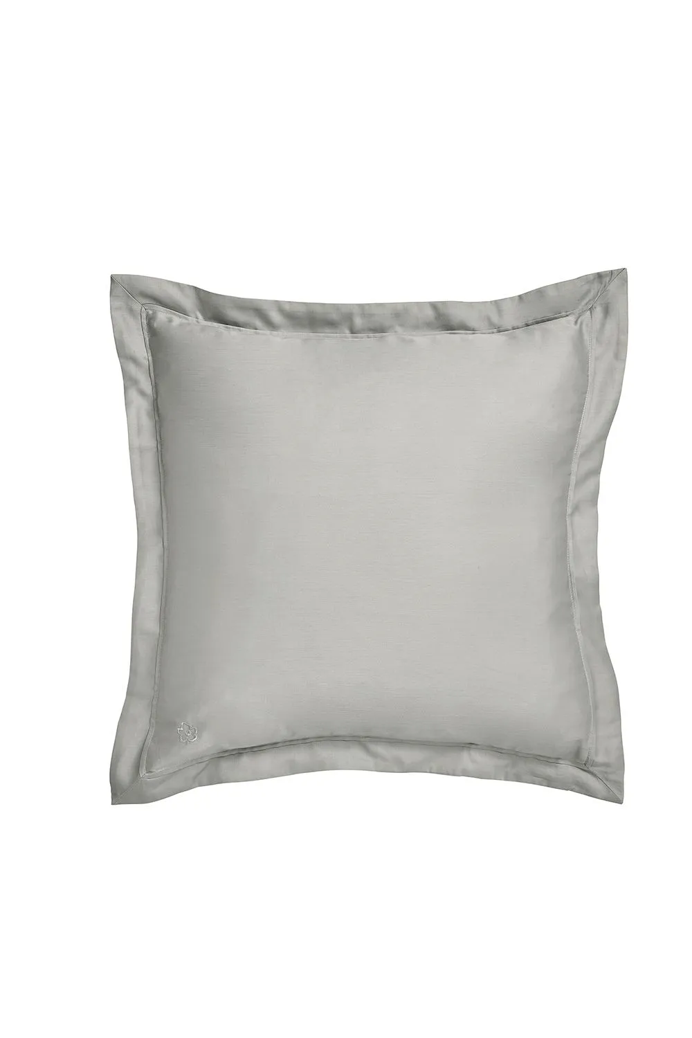Ted Baker 'TB Plain Dye' Cotton Sateen Square Oxford Pillowcase in Silver