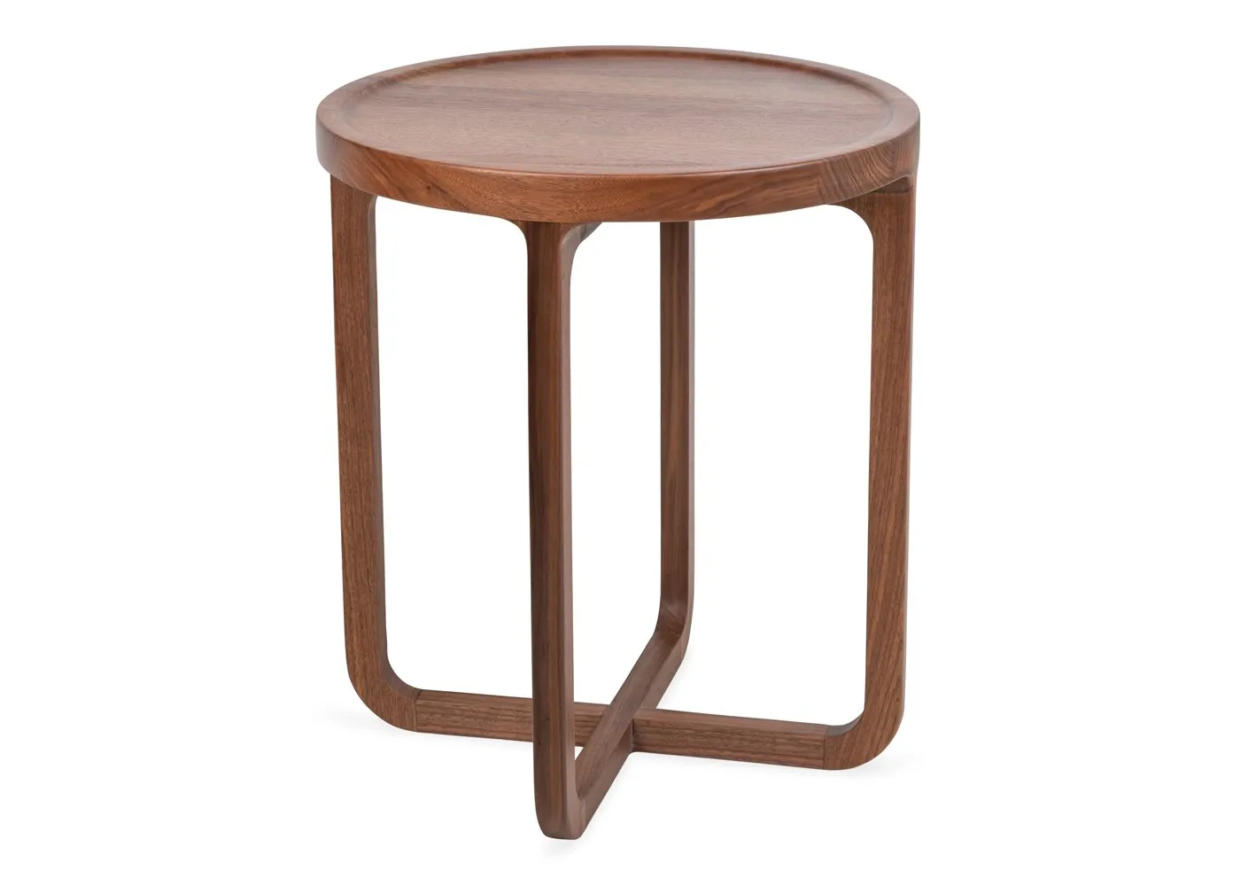 Heal's Anais Side Table Walnut