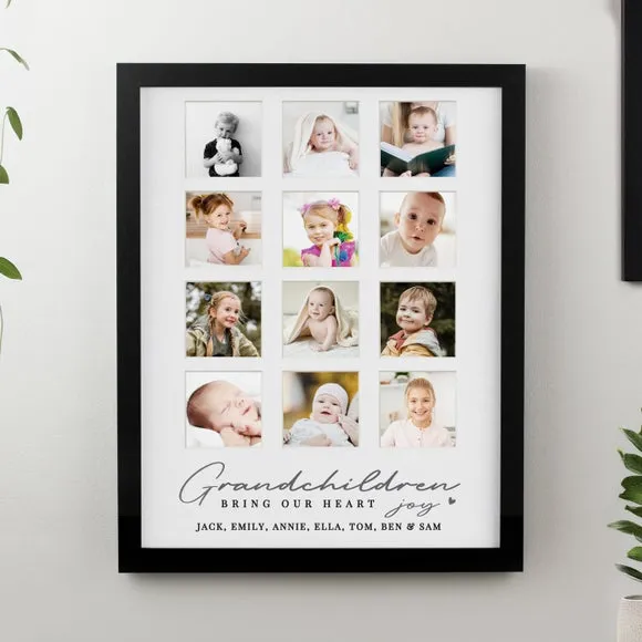 Personalised Grandchildren Multi Photo Frame 1