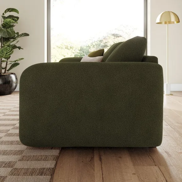 Luca Tonal Boucle 3 Seater Sofa 2