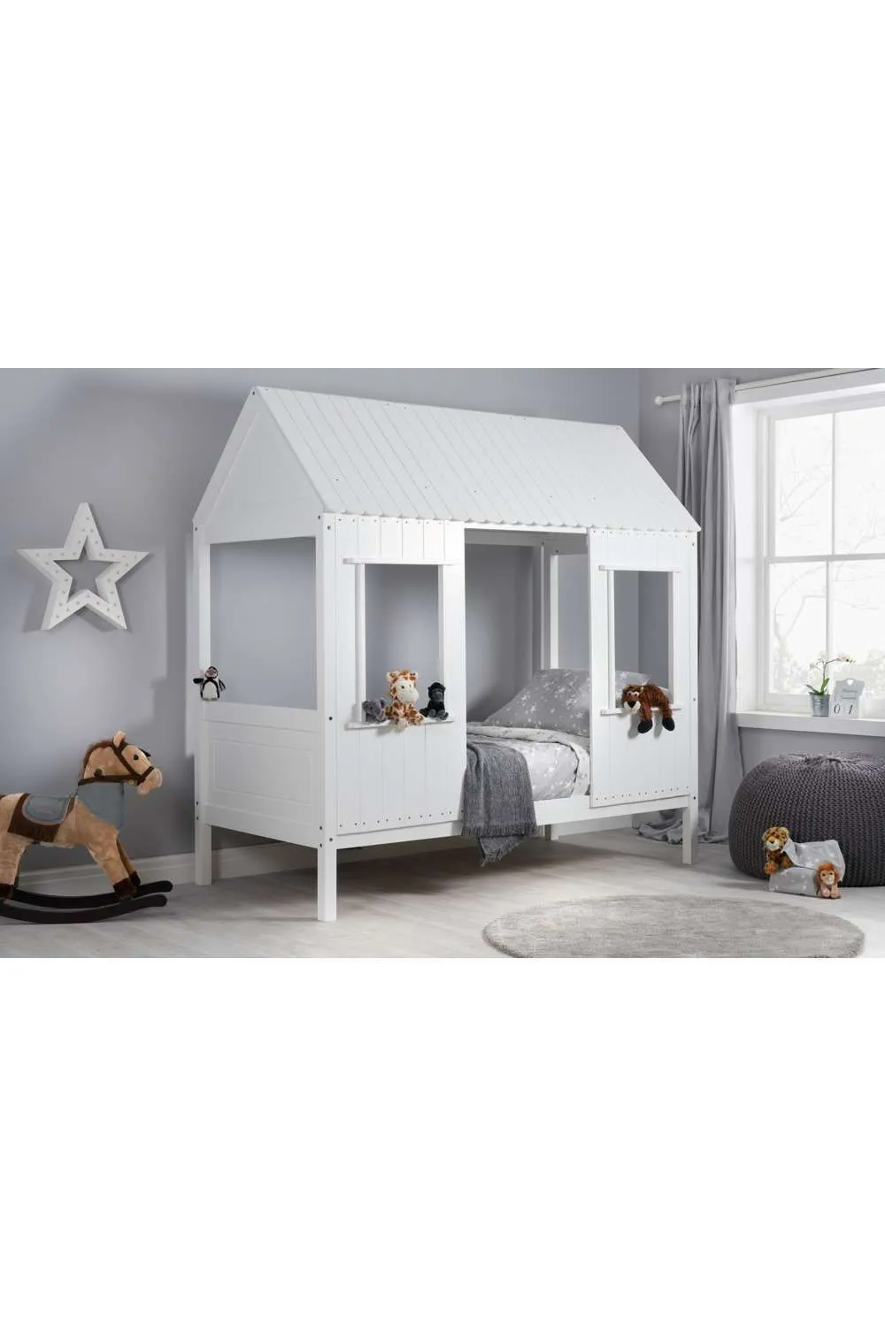 Birlea Treehouse Bed in White