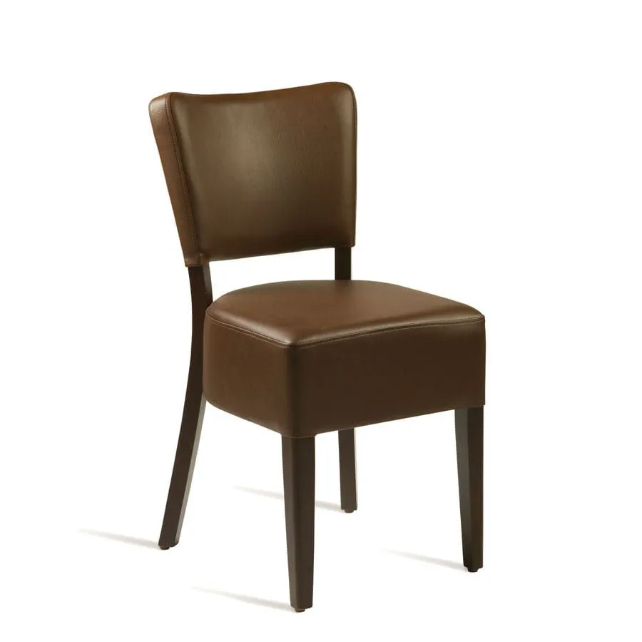netfurniture Bugel Side Chair - Wenge - Brown