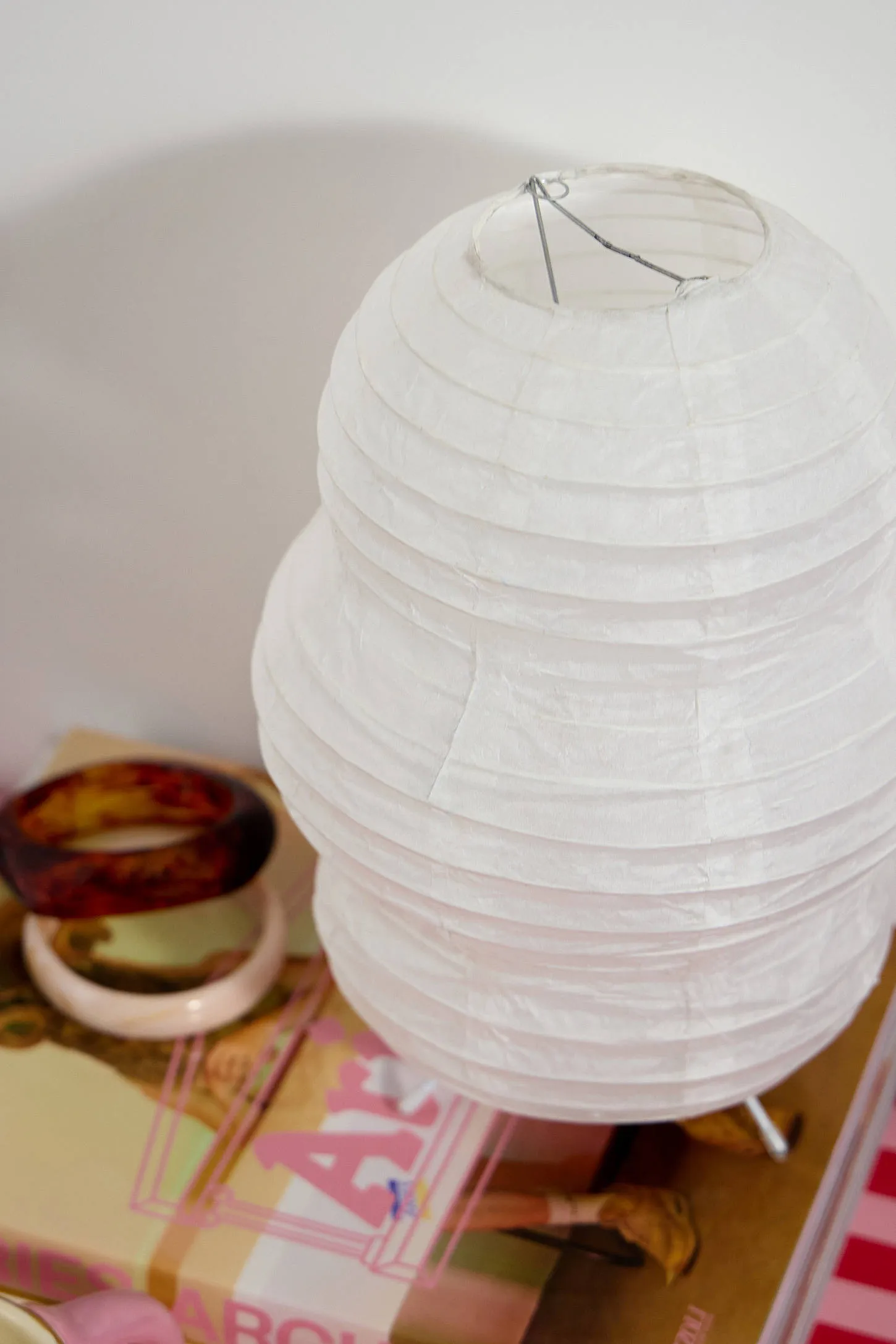 Neiko Paper Table Lamp - White 3
