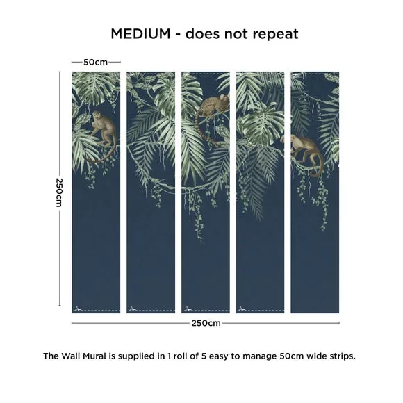 Monkey Vines Wall Mural 3