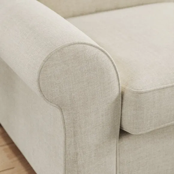 Flori Tonal Plush Chenille Armchair 5