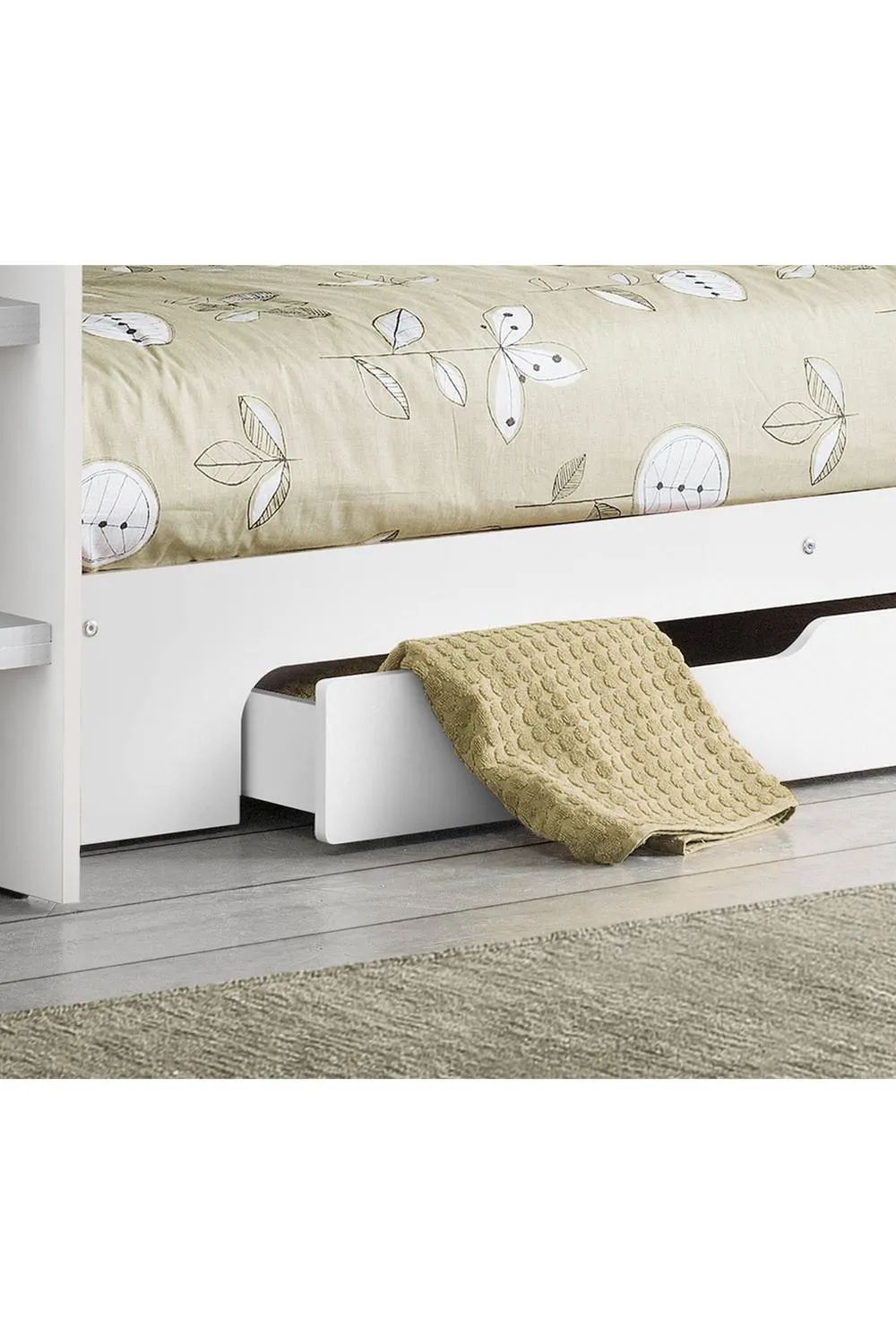 Julian Bowen Orion Bunk Bed in White 4