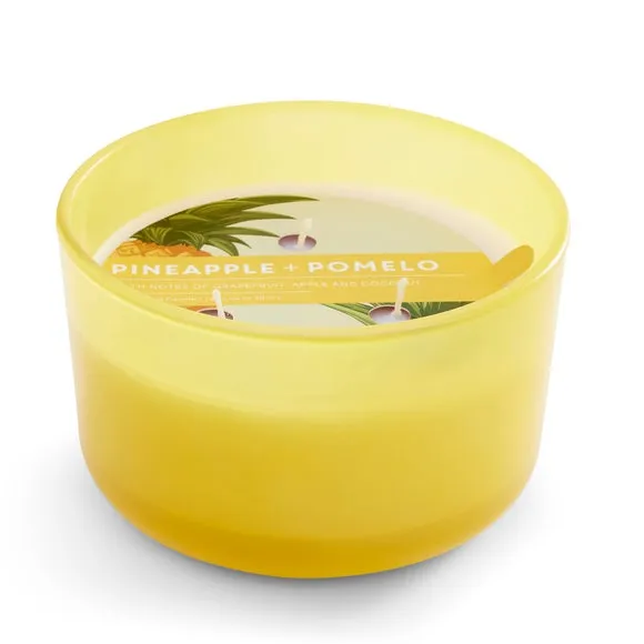 Pineapple & Pomelo Multi Wick Candle 3