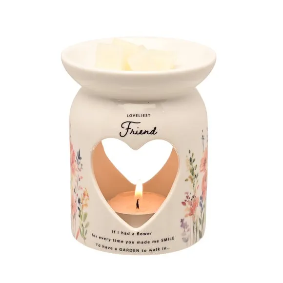 The Cottage Garden Wax Melt Burner Friend, Multi 3