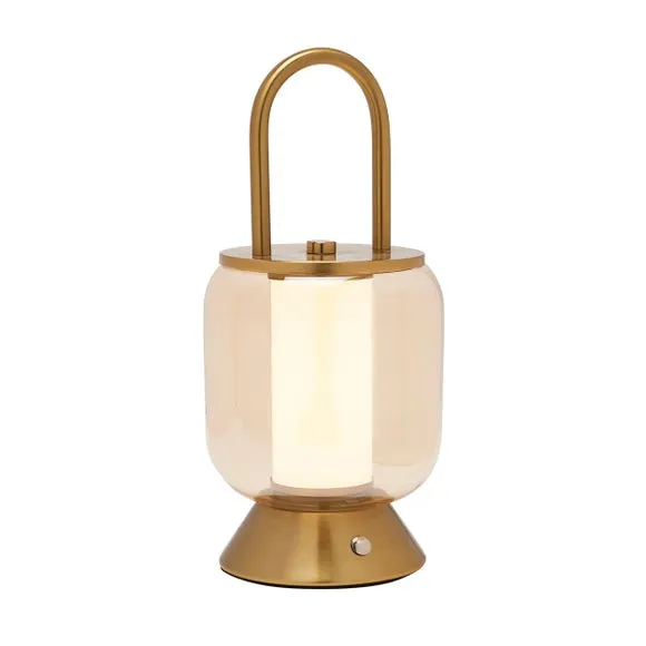 Hestia Lantern Rechargeable Colour Changing LED Touch Table Lamp 3