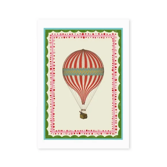 East End Prints Carnival Hot Air Balloon Print 2
