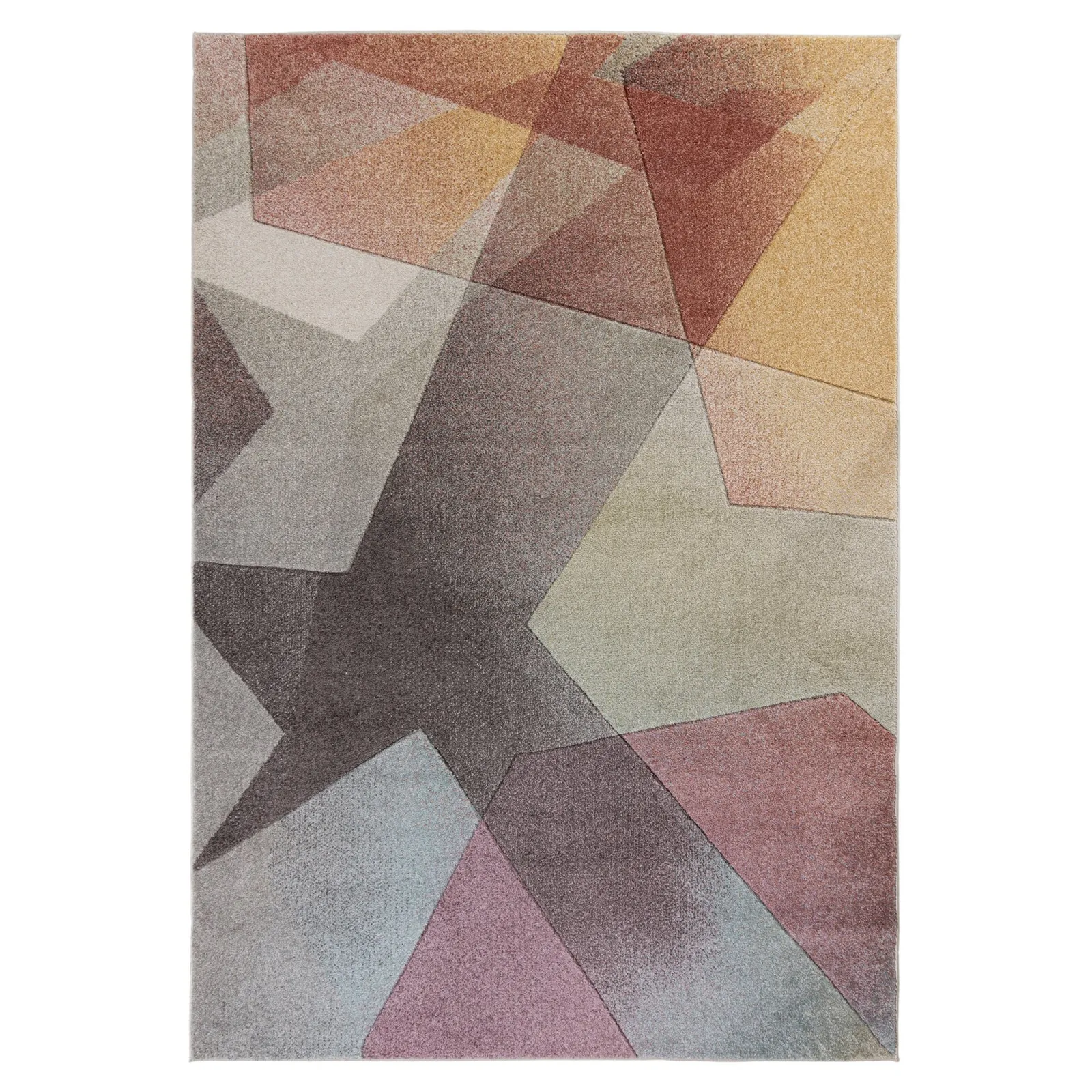 Remy Rug Pink, Blue and Yellow