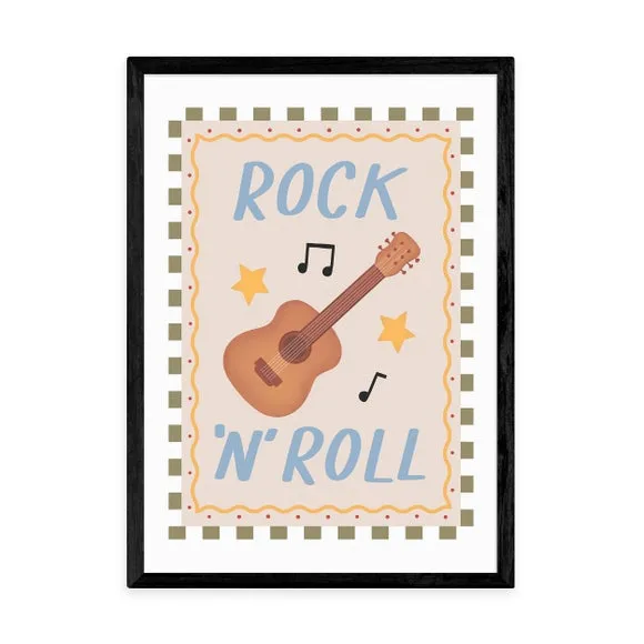 East End Prints Rock n Roll Print by Kid of the Village 2