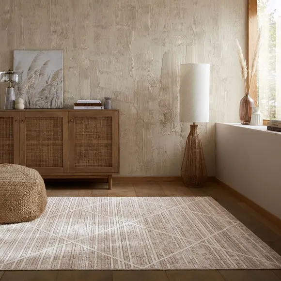 Edited Life Diamond Tuft Textured Washable Rug 1