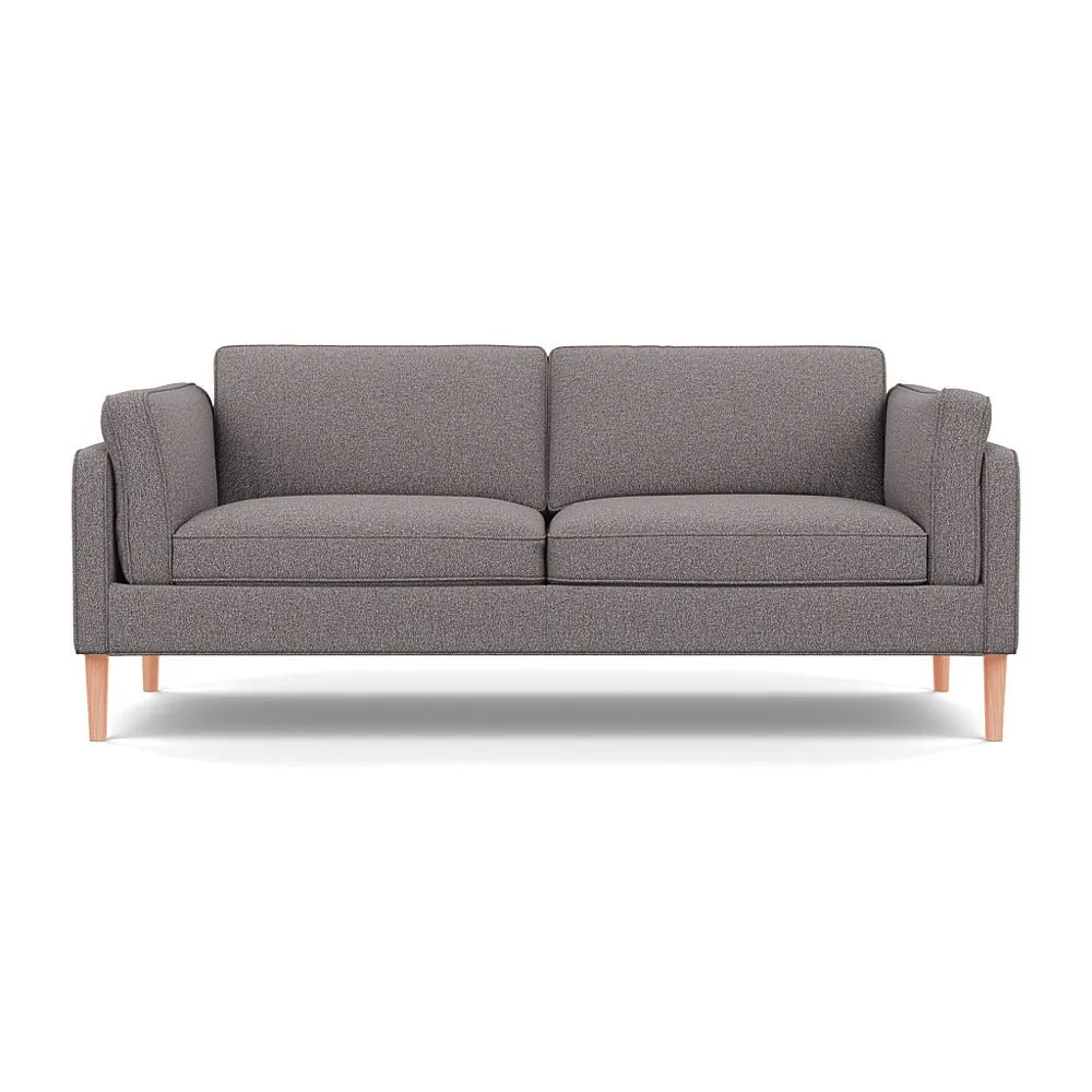 Heal's Sonno 3 Seater Loop Boucle Granite Natural Feet 1