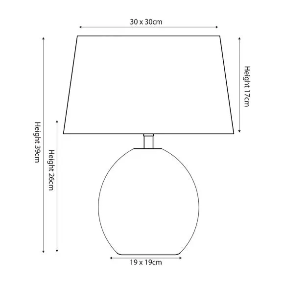 Raffles Rattan Table Lamp 5