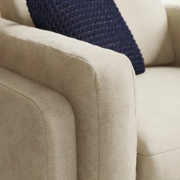 Newton Luxe Chenille Snuggle Chair 4