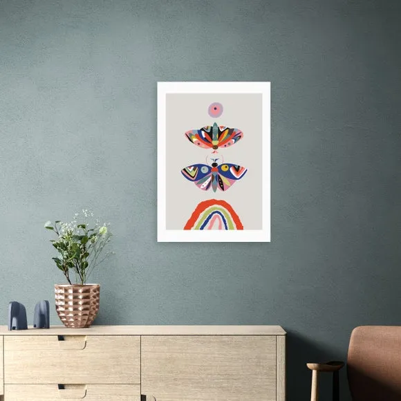 East End Prints Moth Print 1