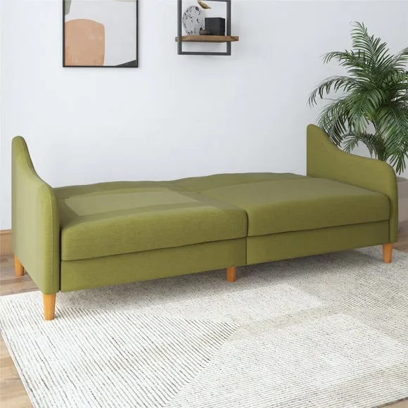 Jasper Linen Sprung Double Sofa Bed 2