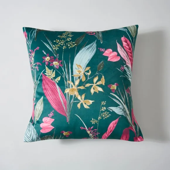 Tropical Velour Cushion 3