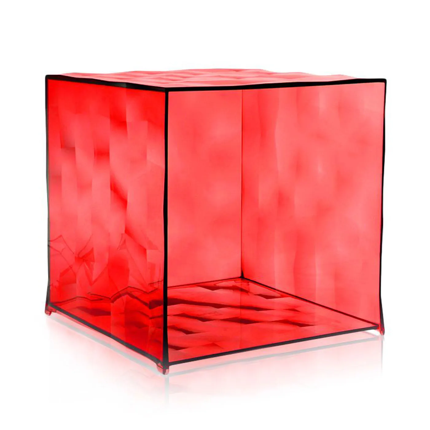 Kartell Optic Cube V5 Red