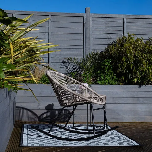 Charles Bentley Zanzibar Garden Rocking Chair 4