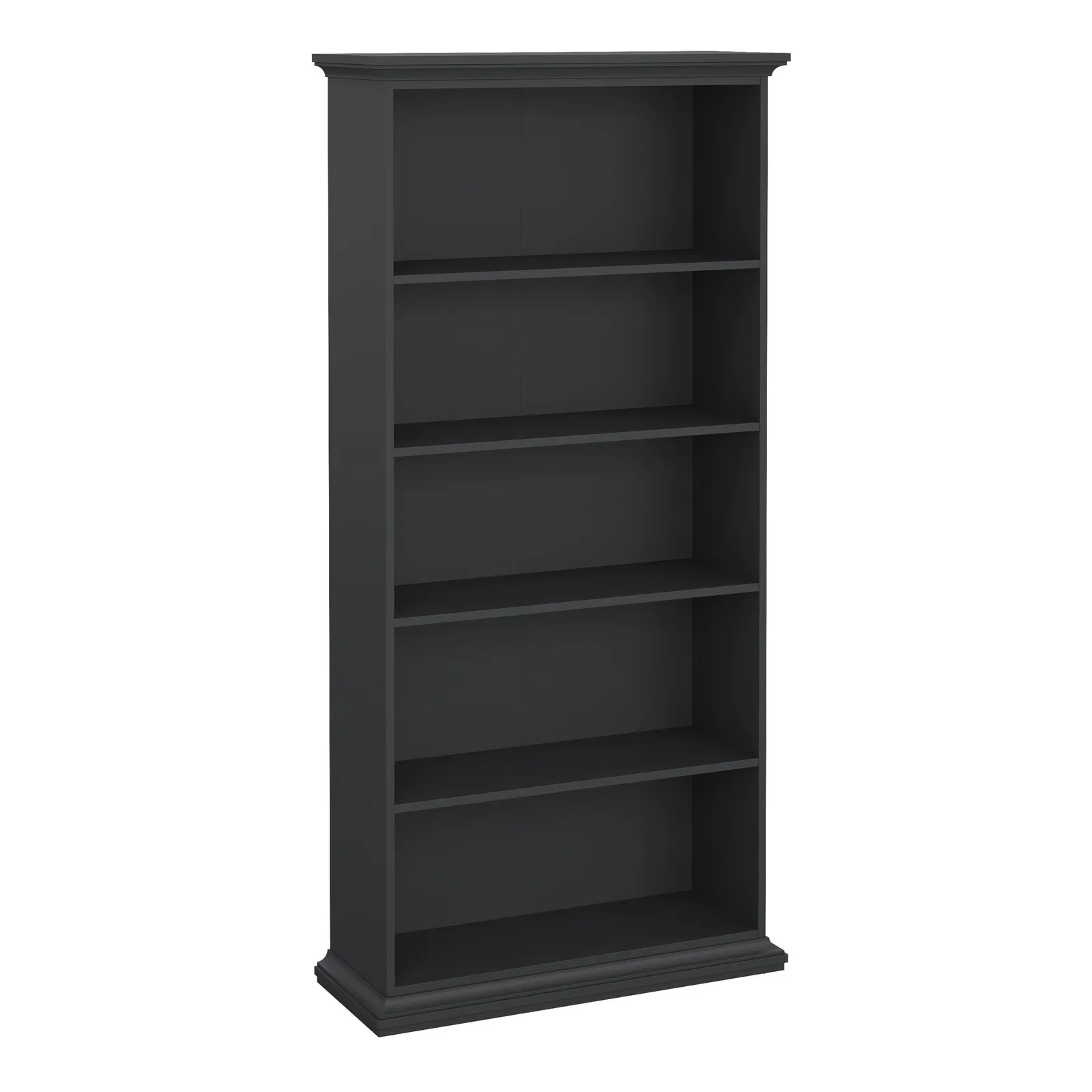 Furniture To Go Paris Tall Bookcase in Matt Grey