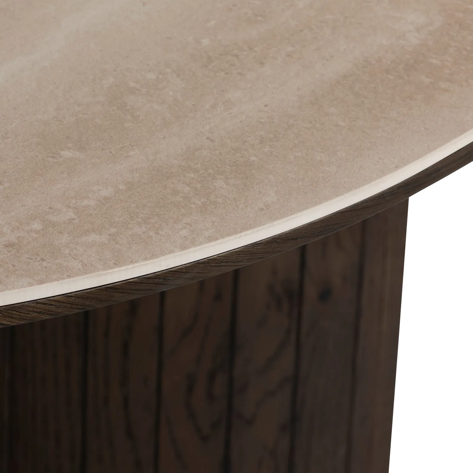 Kita Extending Dining Table, Round, Wood | Barker & Stonehouse 4