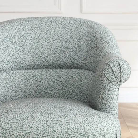 Goldie Frill Ditsy Print Accent Chair 4