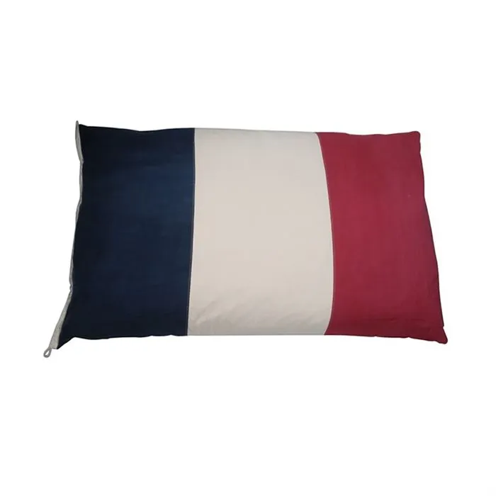 Timothy Oulton Flag Cushion Small, Square, Red | Barker & Stonehouse