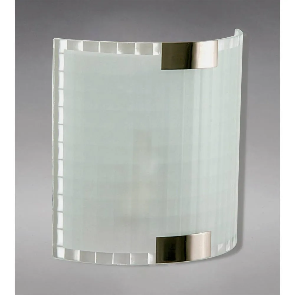 Netlighting Caprice Wall Lamp E14 Grid Design in Silver 2