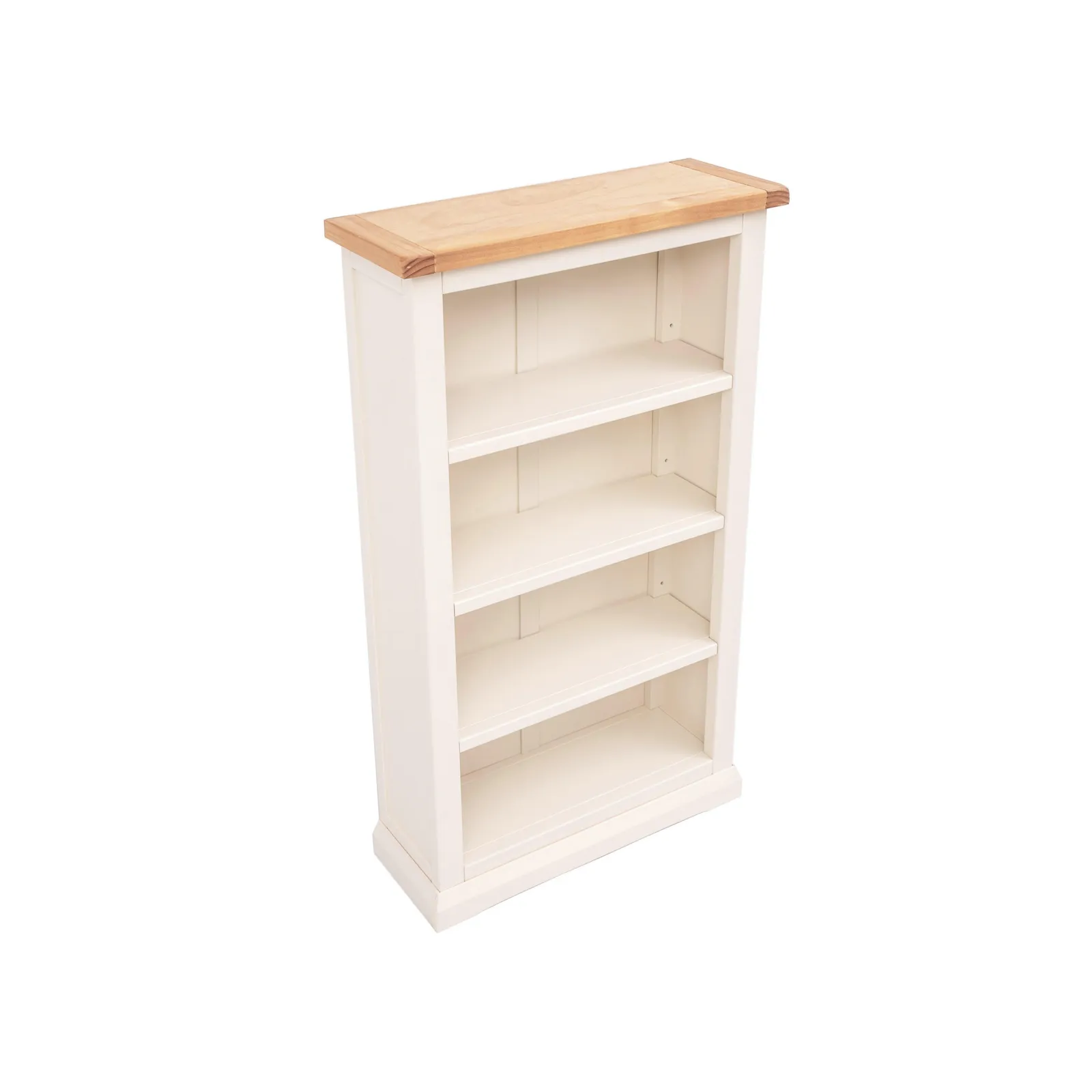 Cabinet Bits Bookcase with plinth 120x70x25cm in Off-White 3