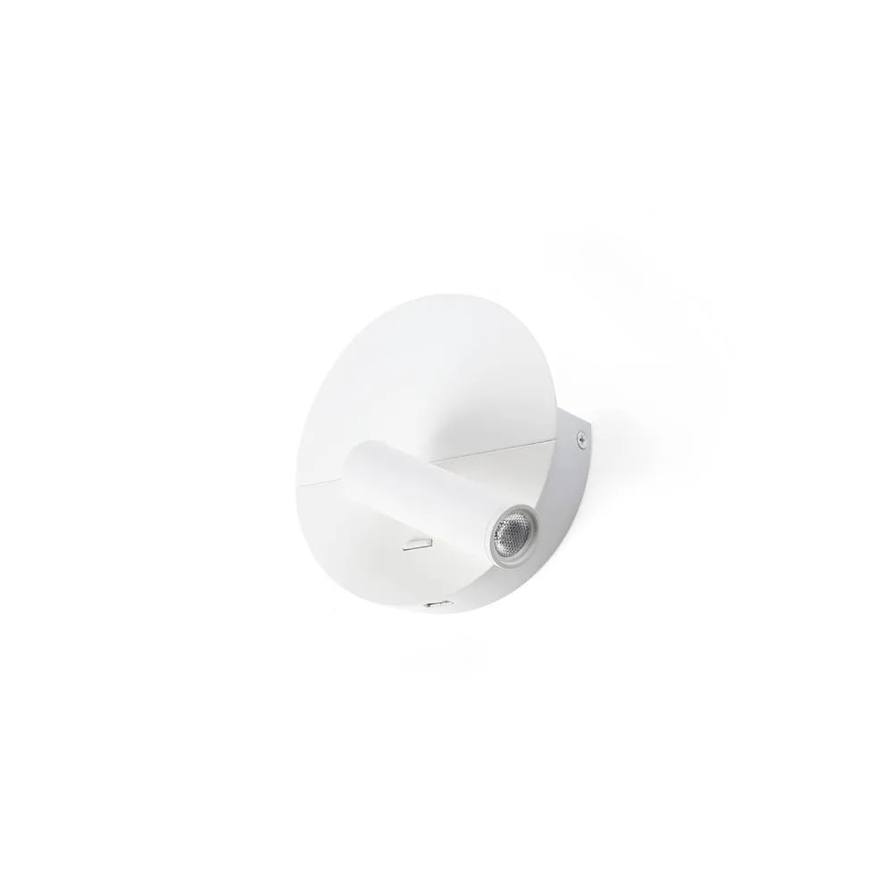 Netlighting Duas USB C Reading Wall Light Matt White 2700K