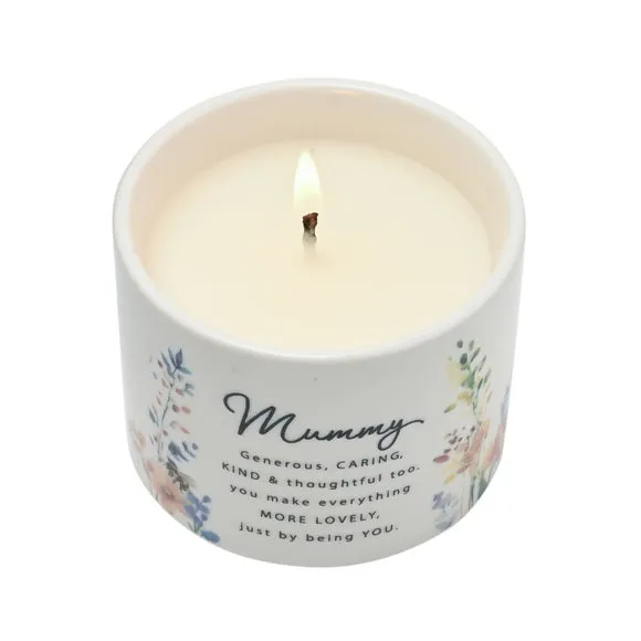 The Cottage Garden Ceramic Candle 100g Mummy, Multi 4