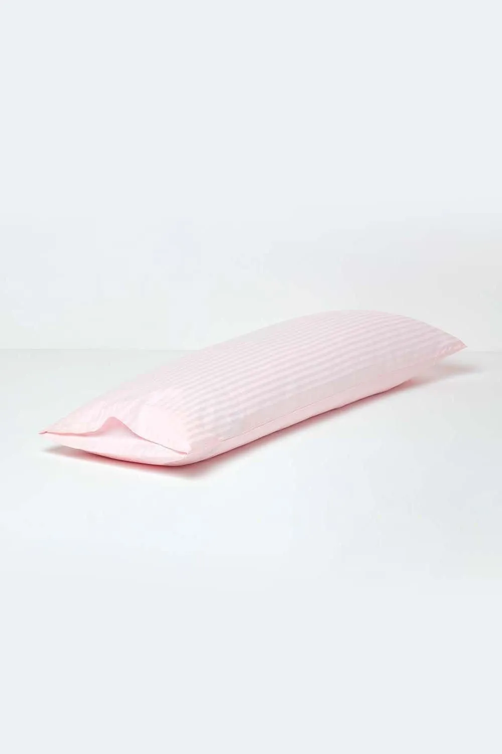 Homescapes Egyptian Cotton Ultrasoft Body Pillowcase 330 TC in Pink 3