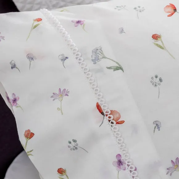 Dorma Wildflower 100% Cotton Cuffed Pillowcase 2