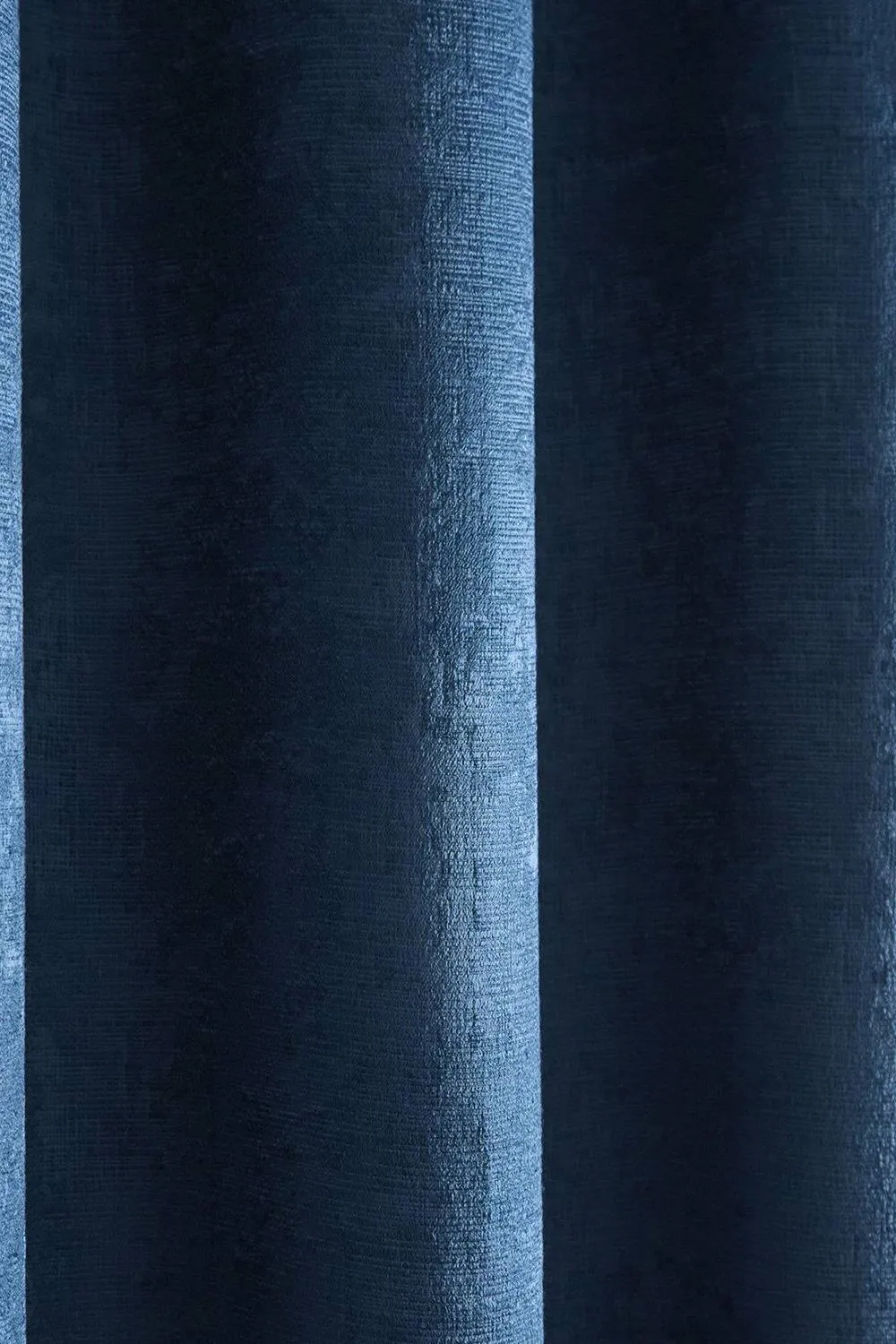 Fusion 'Strata' Dim out woven Eyelet Single Panel Door Curtain in Teal 3