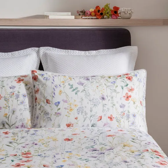 Dorma Wildflower 100% Cotton Standard Pillowcase