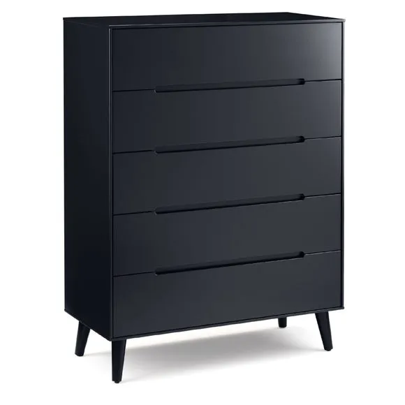 Cecil 5 Drawer Chest, Anthracite 2