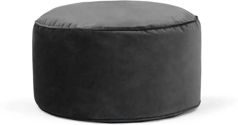 Lux Velvet floor cushion, Grey Velvet