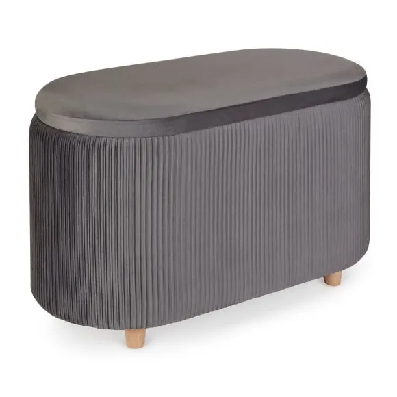 Florence Velvet Ottoman 6