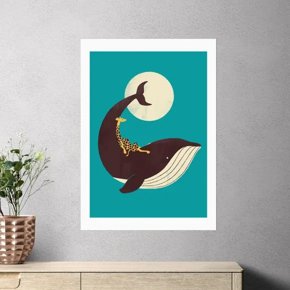 East End Prints The Giraffe And The Whale Print by Jay Fleck 1